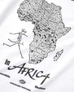T-Shirts-Butter Goods Africa Tee, White