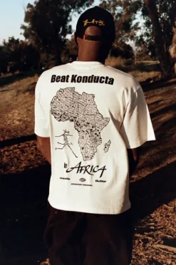 T-Shirts-Butter Goods Africa Tee, White