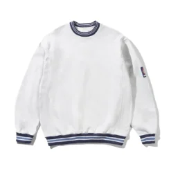 Zip-Thru Hoods|Pullover Hoods-Butter Goods Aeka Crewneck, Ah