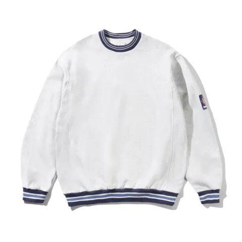 Zip-Thru Hoods|Pullover Hoods-Butter Goods Aeka Crewneck, Ah