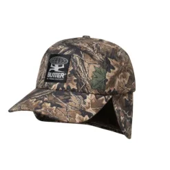 Hats|Beanies-Butter Goods All Terrain 5 Panel Cap, Forest Camo