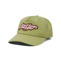 Hats|Beanies-Butter Goods Amplify Snapback Cap, Leaf