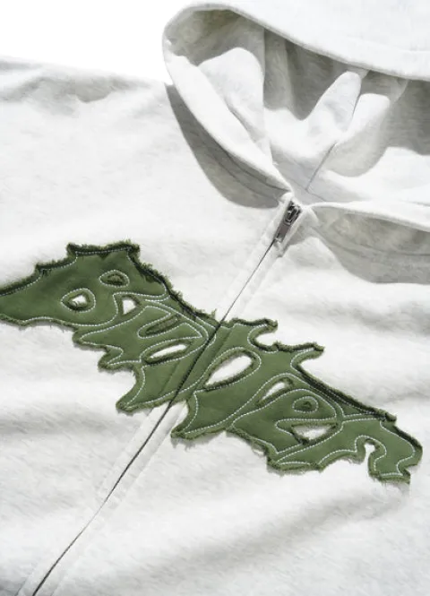 Zip-Thru Hoods|Pullover Hoods-Butter Goods Apify Zip-Thru Hood, Ah
