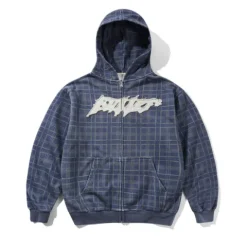 Zip-Thru Hoods|Pullover Hoods-Butter Goods Apify Zip-Thru Hood, Wahed Navy Paid
