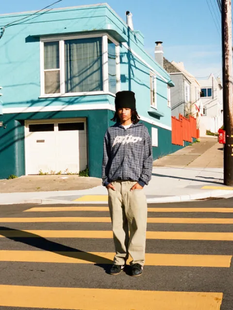 Zip-Thru Hoods|Pullover Hoods-Butter Goods Apify Zip-Thru Hood, Wahed Ruet