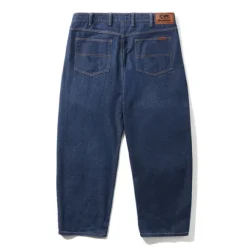 Denim Jeans|Pants-Butter Goods Baggy Denim Jeans, Dark Indigo
