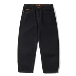 Denim Jeans|Pants-Butter Goods Baggy Denim Jeans, Washed Black