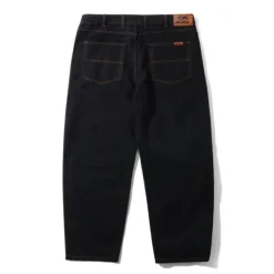 Denim Jeans|Pants-Butter Goods Baggy Denim Jeans, Washed Black