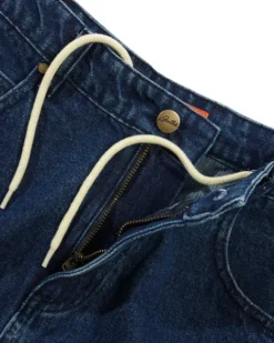 Denim Shorts|Shorts-Butter Goods Baggy Denim Shorts, Dark Blue