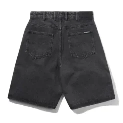 Denim Shorts|Shorts-Butter Goods Baggy Denim Shorts, Distressed Black