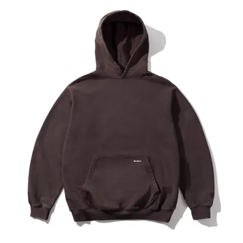 Zip-Thru Hoods|Pullover Hoods-Butter Goods Baic Puover Hood, Wahed Chetnut