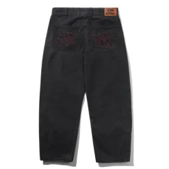 Denim Jeans|Pants-Butter Goods Blotch Denim Jeans, Streaky Black
