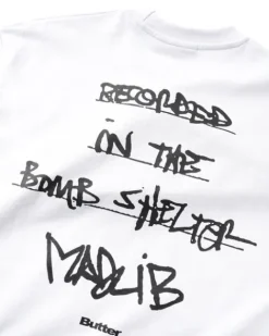 T-Shirts-Butter Goods Bob heter Tee, White