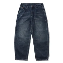 Denim Jeans|Pants-Butter Goods Carpenter Denim Jeans, Slub Dark Indigo