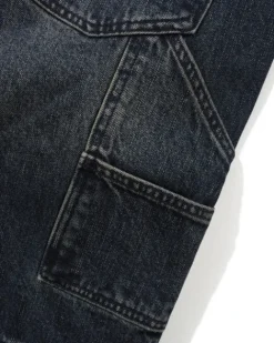 Denim Jeans|Pants-Butter Goods Carpenter Denim Jeans, Slub Dark Indigo