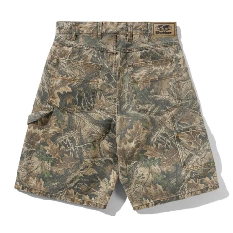 Denim Shorts|Shorts-Butter Goods Carpenter Denim Shorts, Forest Camo