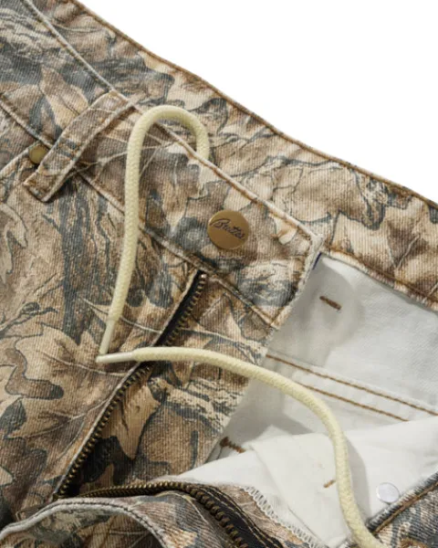 Denim Shorts|Shorts-Butter Goods Carpenter Denim Shorts, Forest Camo
