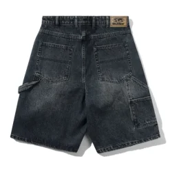 Denim Shorts|Shorts-Butter Goods Carpenter Denim Shorts, Slub Dark Indigo