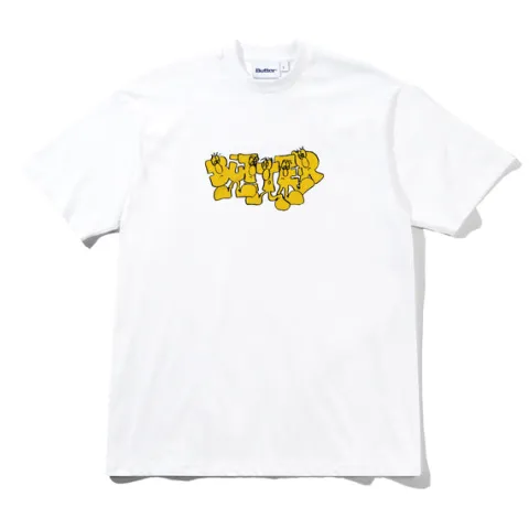 T-Shirts-Butter Goods Character Tee, White