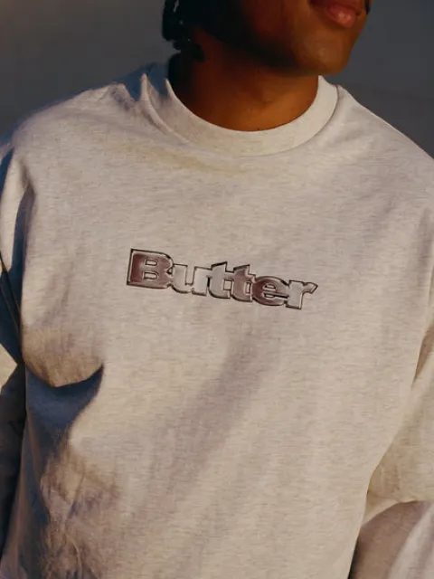 T-Shirts|Pullover Hoods-Butter Goods Chroe ogo Tee, Ah