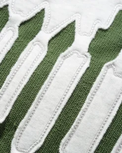 Zip-Thru Hoods|Pullover Hoods-Butter Goods Cut Out Appique Crewneck, Ah