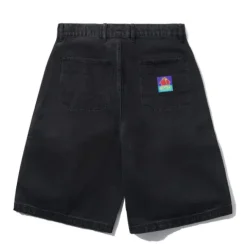 T-Shirts|Pullover Hoods-Butter Goods Denim Work Shorts, Black