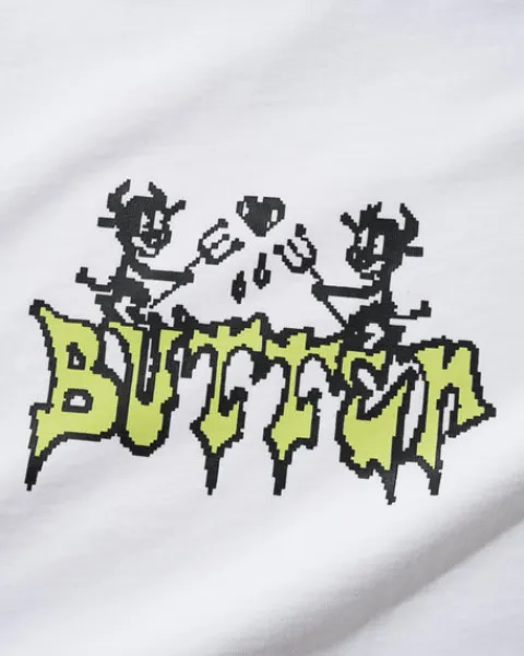 T-Shirts-Butter Goods Diabo Tee, White