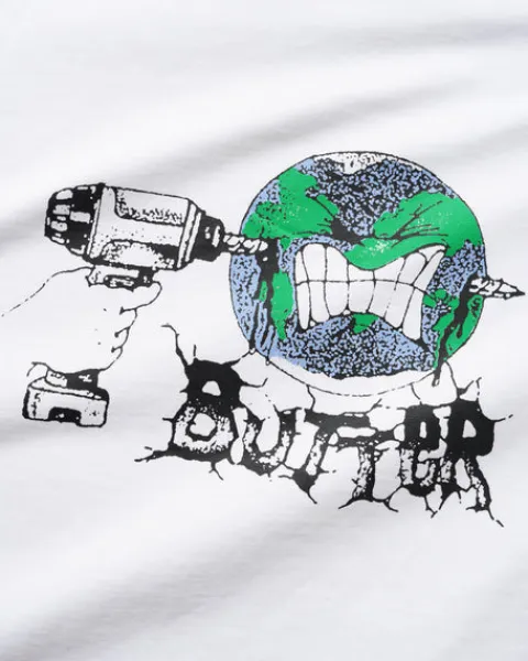 T-Shirts-Butter Goods Dri Tee, White