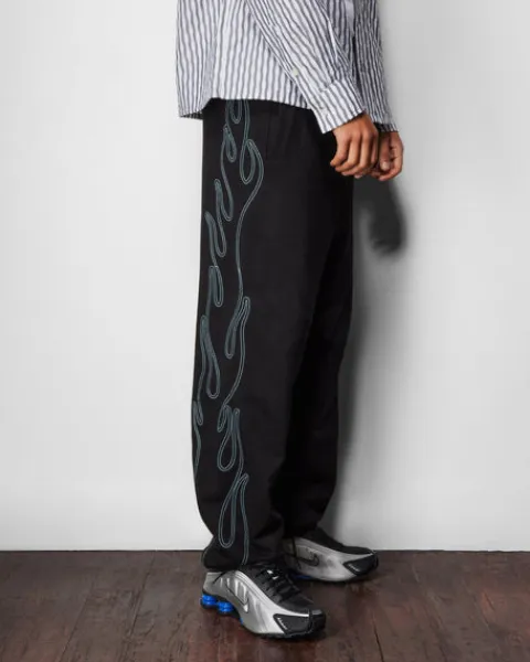 Denim Jeans|Pants-Butter Goods Fae Feece Pant, Back