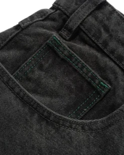 Denim Jeans|Pants-Butter Goods Garage Denim Jeans, Faded Black