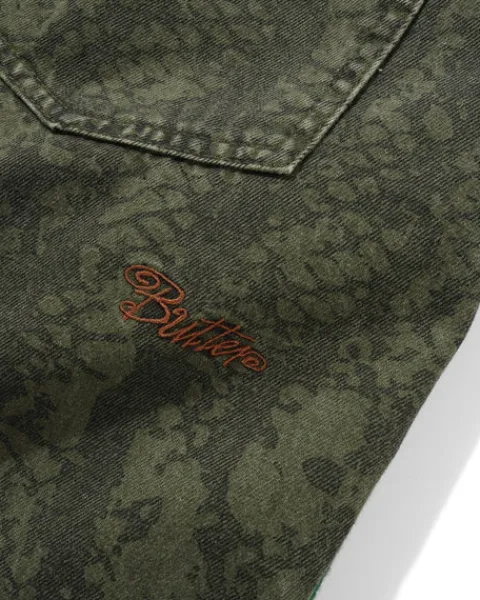 Denim Jeans|Pants-Butter Goods Garage Denim Jeans, Lowland Camo