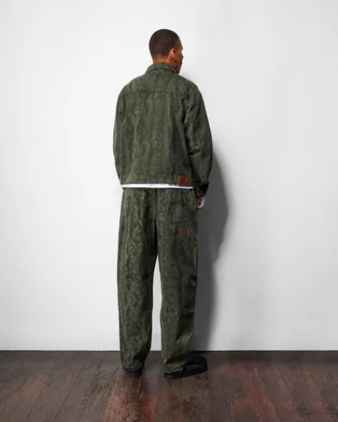 Denim Jeans|Pants-Butter Goods Garage Denim Jeans, Lowland Camo