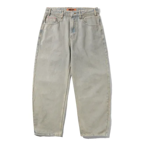 Denim Jeans|Pants-Butter Goods Garage Denim Jeans, Sunfade Blue