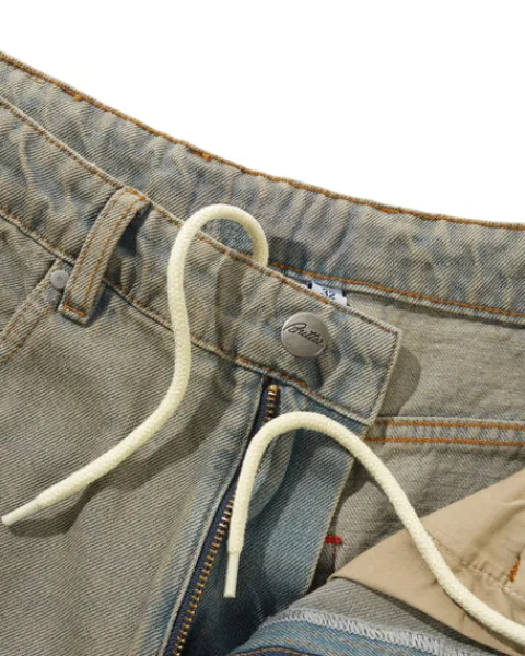 Denim Jeans|Pants-Butter Goods Garage Denim Jeans, Sunfade Blue