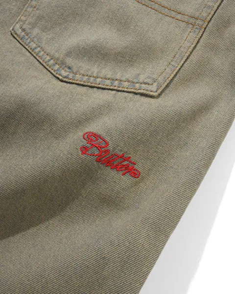 Denim Jeans|Pants-Butter Goods Garage Denim Jeans, Sunfade Blue