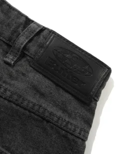 Denim Shorts|Shorts-Butter Goods Garage Denim Shorts, Faded Black