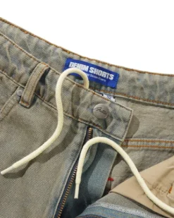Denim Shorts|Shorts-Butter Goods Garage Denim Shorts, Sunfade Blue