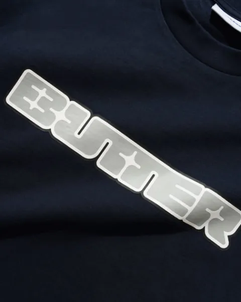 T-Shirts-Butter Goods Gint Tee, Navy