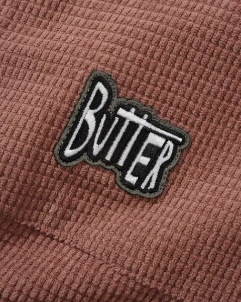Shirts| Shirts-Butter Goods Grid Cord Overhirt, Brick