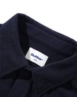 Shirts| Shirts-Butter Goods Grid Cord Overhirt, Navy