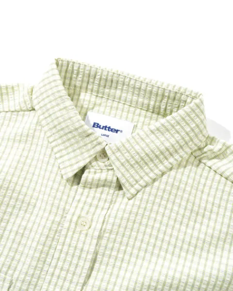 Shirts| Shirts-Butter Goods Grid / hirt, Green