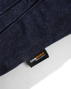 Jackets-Butter Goods Hooded Work Jacket, Rined Indigo