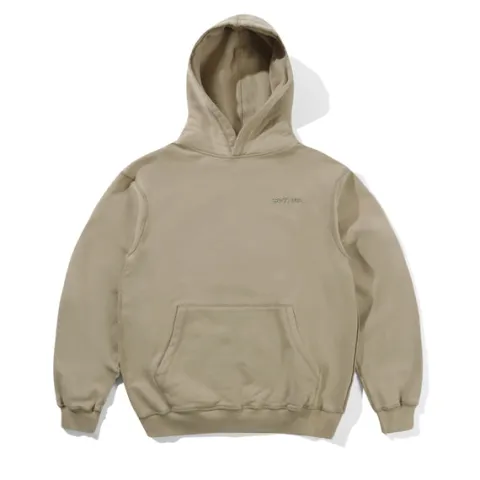 Zip-Thru Hoods|Pullover Hoods-Butter Goods Inide Out Puover Hood, Wahed Oat