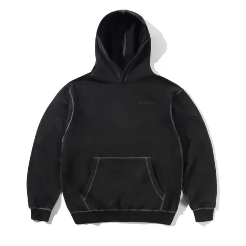 Zip-Thru Hoods|Pullover Hoods-Butter Goods Inide Out Puover Hood, Wahed Back