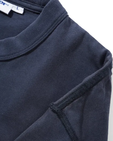 T-Shirts-Butter Goods Inide Out Tee, Wahed Navy