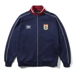 Jackets-Butter Goods Internationae Track Jacket, Navy