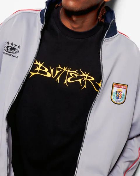 Jackets-Butter Goods Internationae Track Jacket, Navy