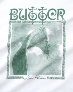 T-Shirts-Butter Goods ove Dance Tee, White