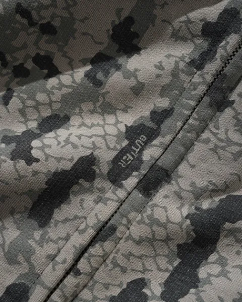 Zip-Thru Hoods|Pullover Hoods-Butter Goods owand Cao Zip-Thru Hood, Wahed Back