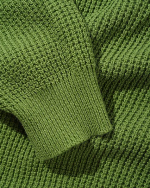 Knits-Butter Goods Newcoer Reveribe Knit weater, Gra